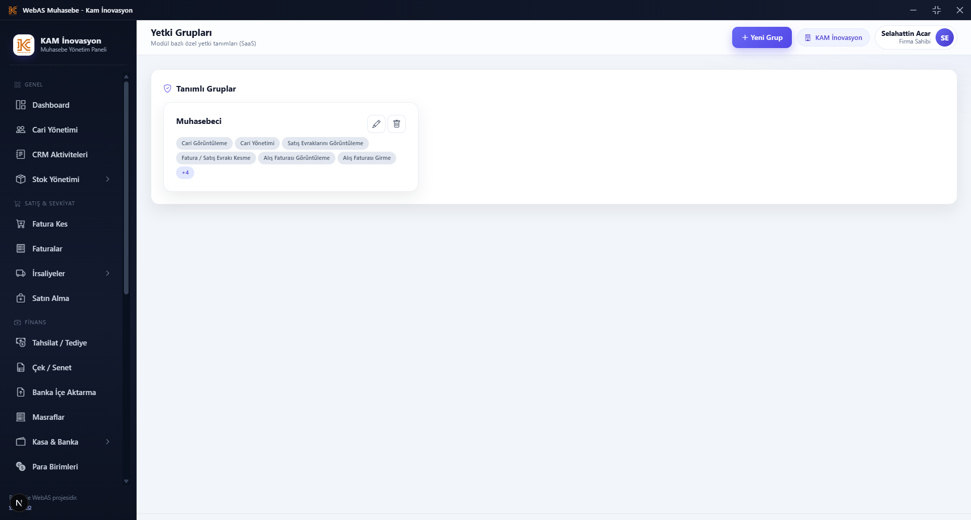 WebAS Muhasebe Screenshot 9